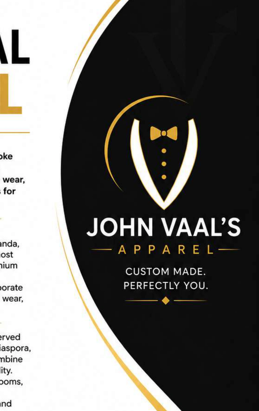 John Vaal Apparel brand style