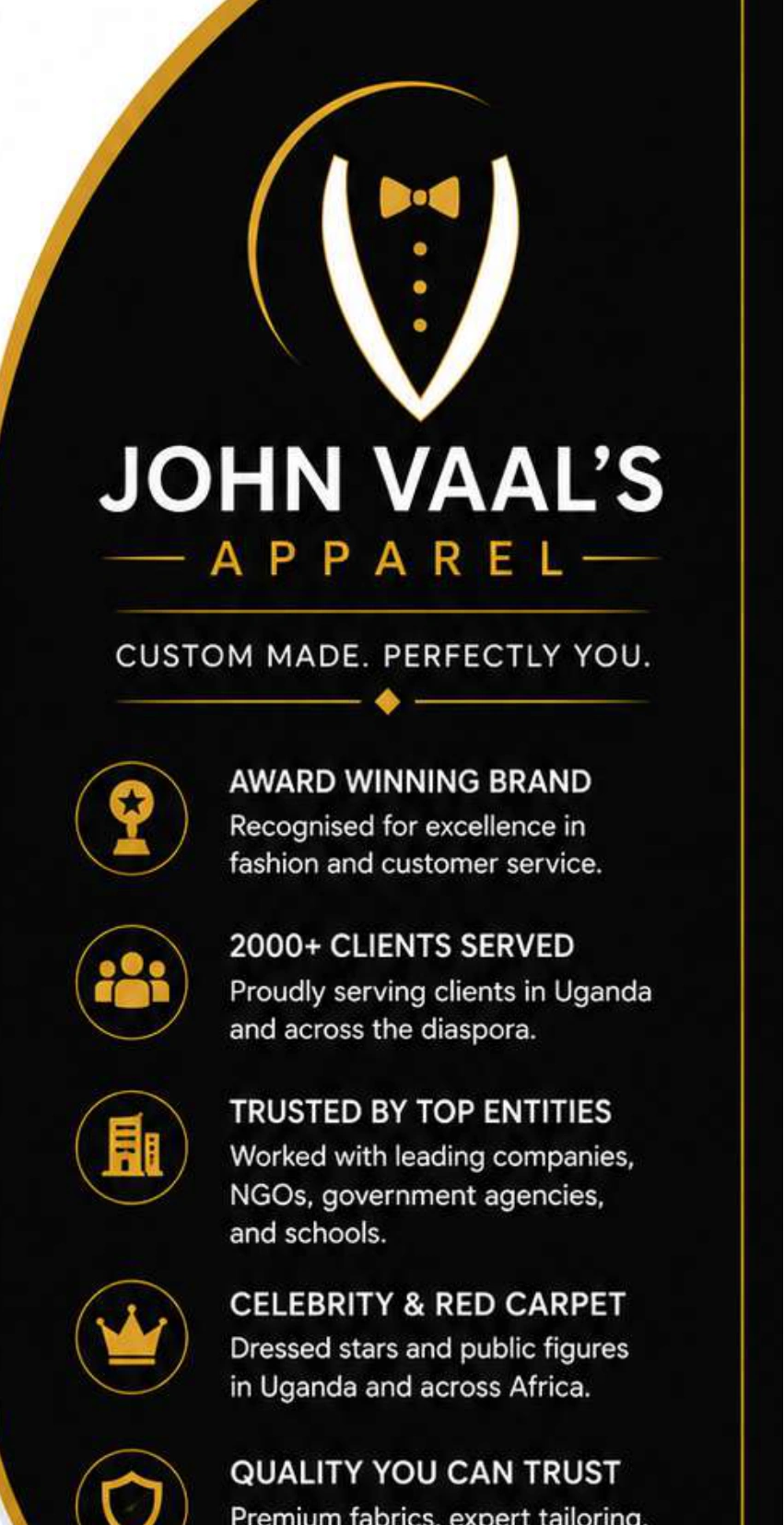 John Vaal Apparel legacy